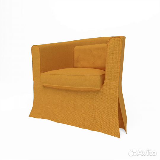 Чехол для кресла Экторп Тульста. Цвет Шафран