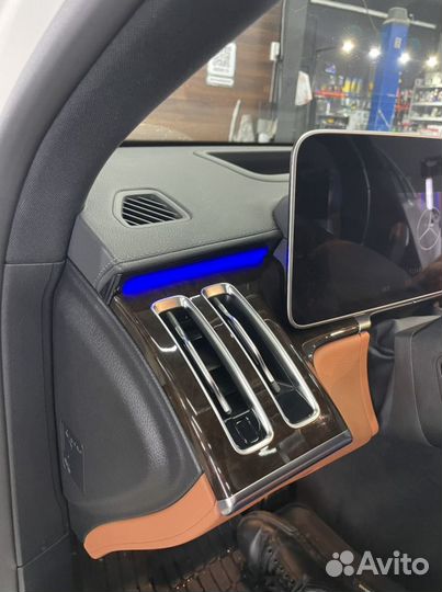 Верхняя подсветка салона Mercedes w223 LED
