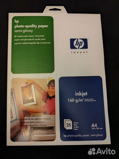 Фотобумага А4 HP, Lomond, Epson