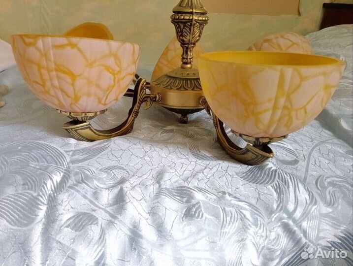 Люстра потолочная бу