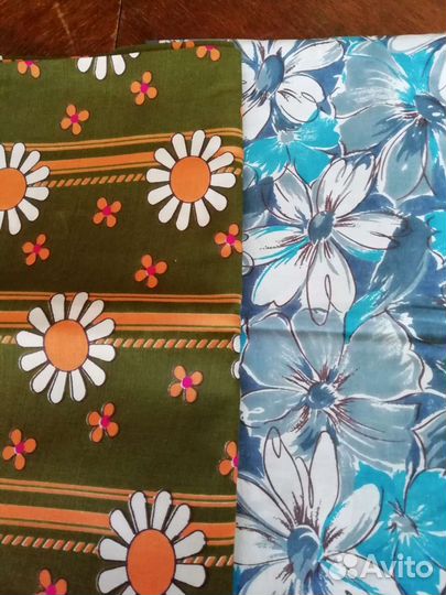 Много разных тканей СССР