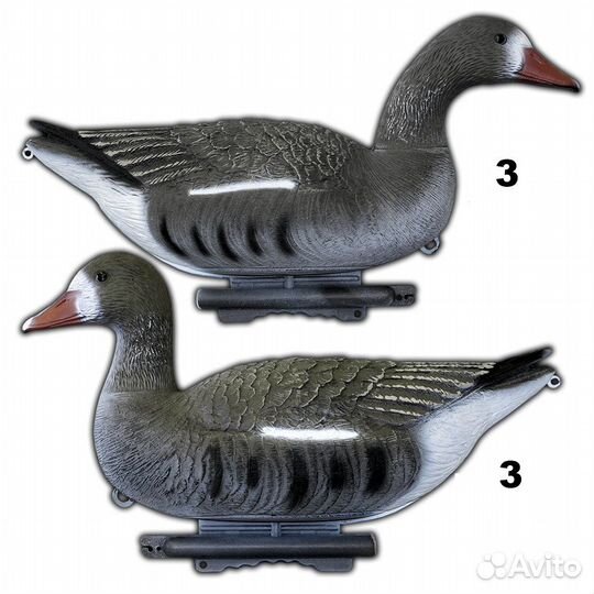 Чучело Sport Plast гусь белолобый плавающий flfo