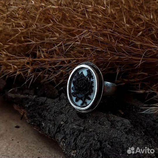 Кольцо с камеей