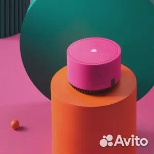 Умная колонка Яндекс Станция Лайт Алисой фламинго