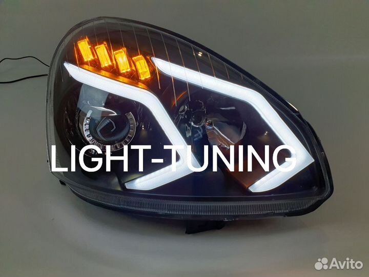 Фары приора Би-Лэд линза тюнинг