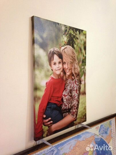 Печать на холсте