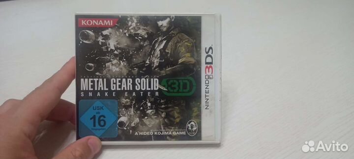Metal gear solid snake eater 3d для Nintendo 3DS