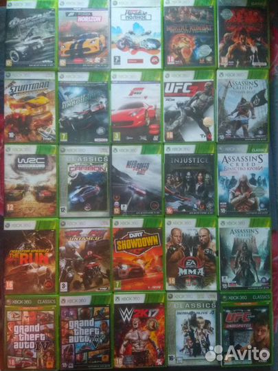 Для xbox 360 драки,шутеры,гонки,экшен,хоррор