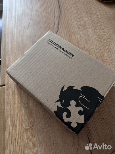 Деревянные пазлы бабочка unidragon