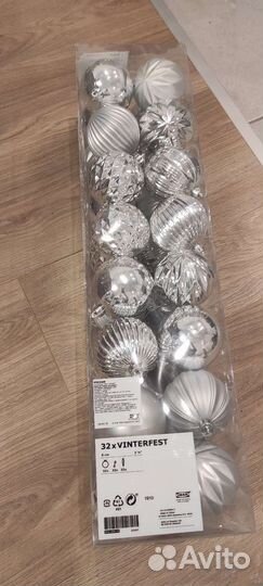 Елочные игрушки IKEA новые