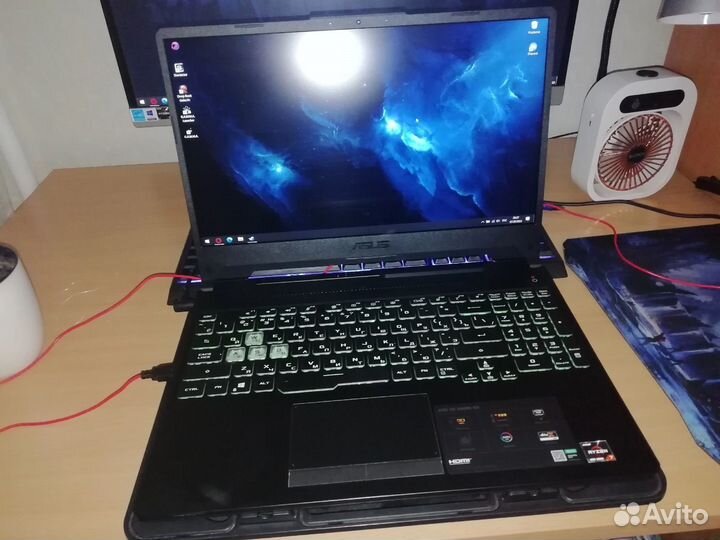 Ноутбук asus TUF Gaming A15 черный
