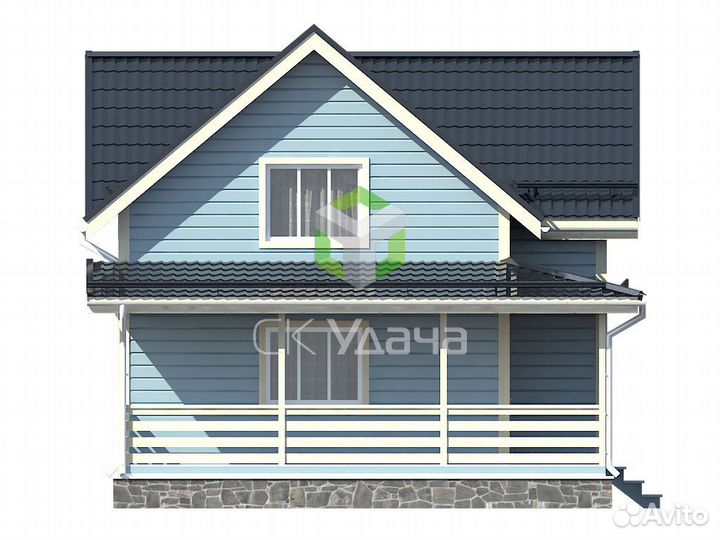 Каркасный дом 7,5*12 по договору с гарантией