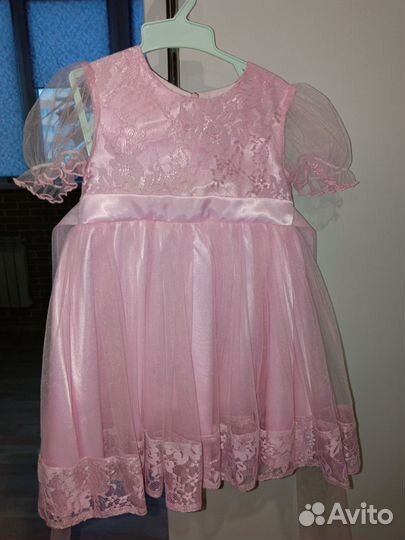 Платье праздничное для девочки на годик