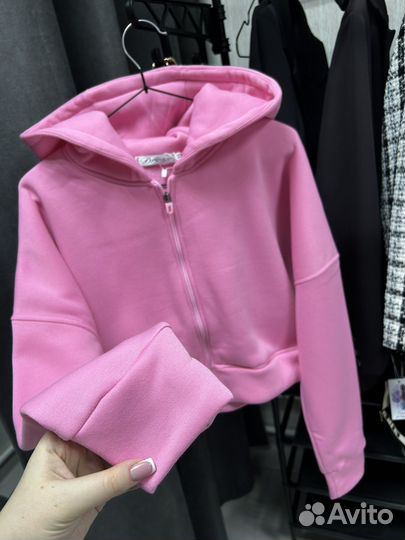 Спортивный костюм на флисе женский