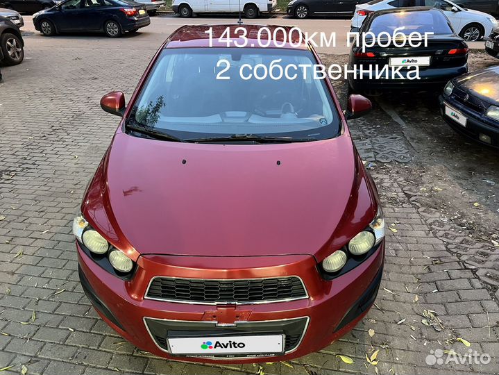 Chevrolet Aveo 1.6 МТ, 2012, 142 500 км