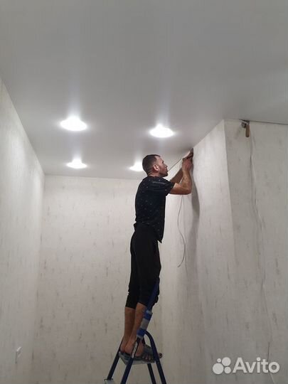 Натяжные потолки