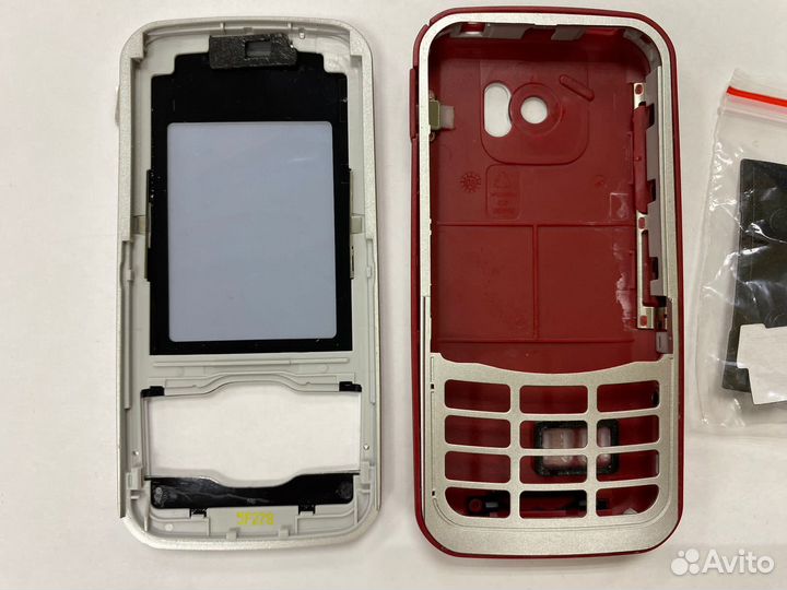 Корпус для телефона Nokia 7610s красный и фиолет