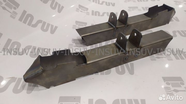 Усиление чулка + проставки под лифт 50мм Нива Шеви