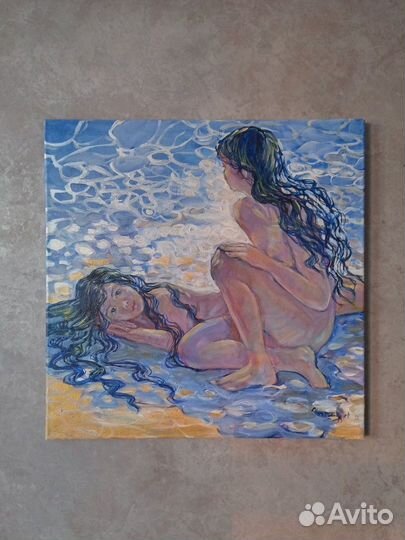 Картина холст акрил