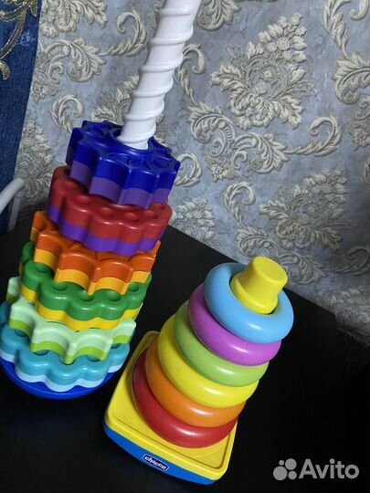 Пирамидка шестеренки и chicco