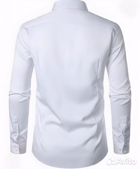 Рубашка белая мужская не мнущаяся