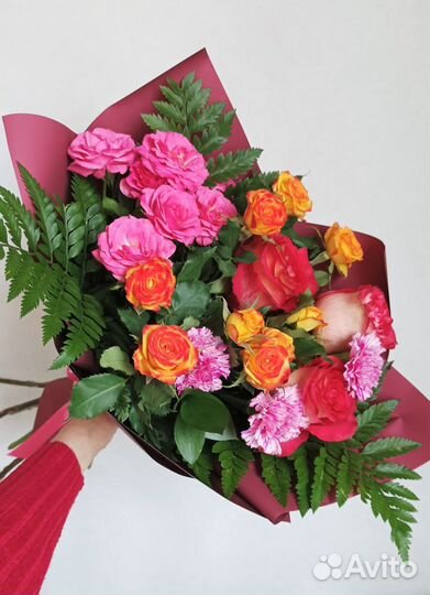 Цветы в букете