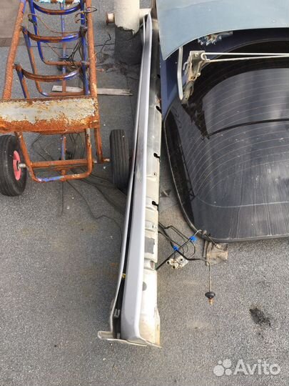 Пластиковые накладки на пороги