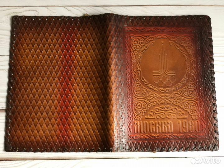 Кожаные обложки СССР, олимпиада 80 и другие