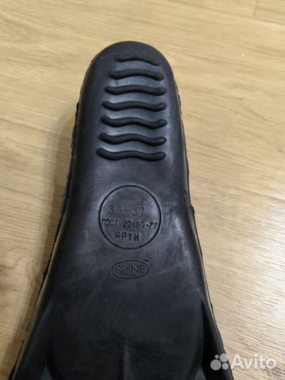 Резиновые ласты Стрела-2 35-37 р