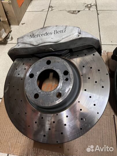 Тормоза передние mercedes w205 w213