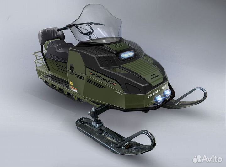Снегоход promax yakut 500 4T 34 Л.С, хаки