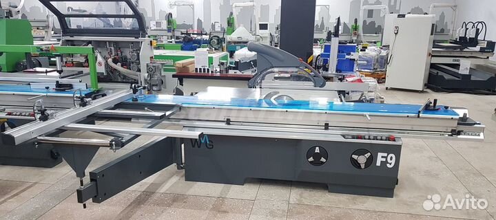 Форматно-раскроечный станок F9 (W9) наклон пилы