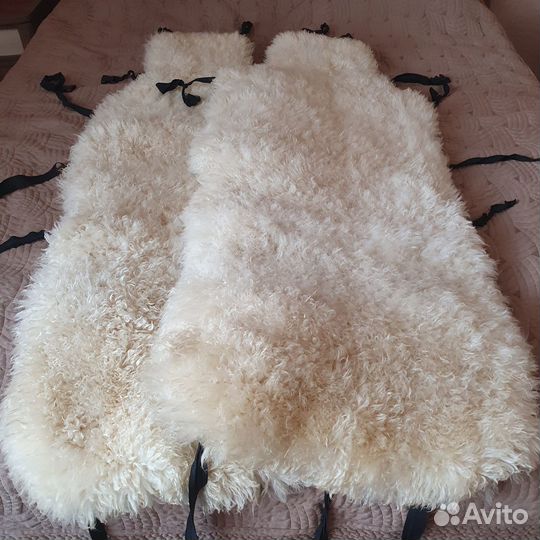 Меховые накидки на сидения натуральная овчина