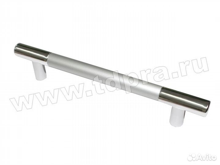 Ручка-рейлинг 160мм С15 хром+металлик