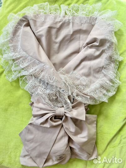 Конверт на выписку, детские вещи на новорожденных