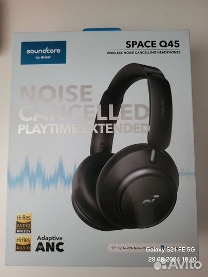 Беспроводные наушники soundcore Q45