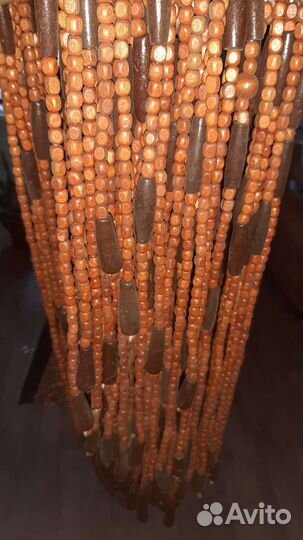 Шторы деревянные