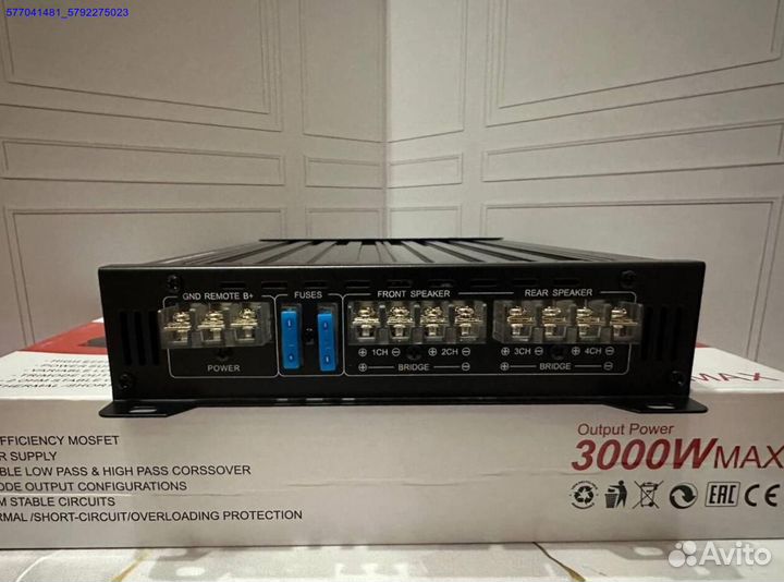 Новый усилитель GSF-42.4 3000W