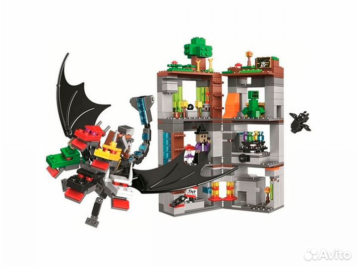 Конструктор My World Minecraft 11268 Нападение