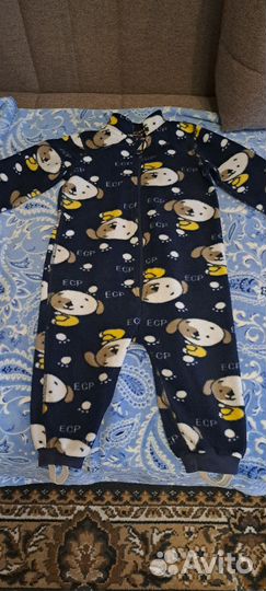 Флисовый комбинезон р. 80,98