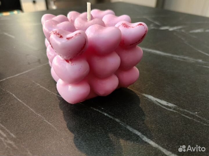 Ароматическая свеча ручной работы