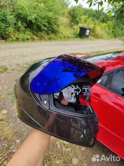 Мото шлем LVS