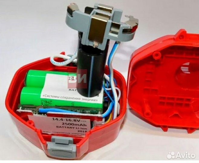 Переделка и замена литевых акб