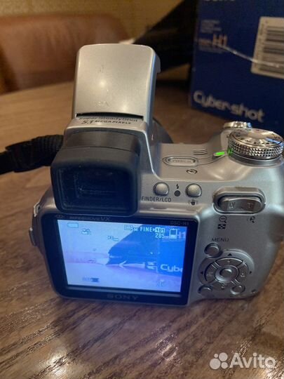 Цифровой фотоаппарат sony cyber-shot dsc h 1