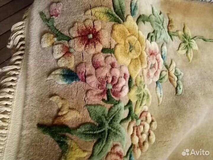 Ковёр ручной работы. Китай. СССР. 50 годы