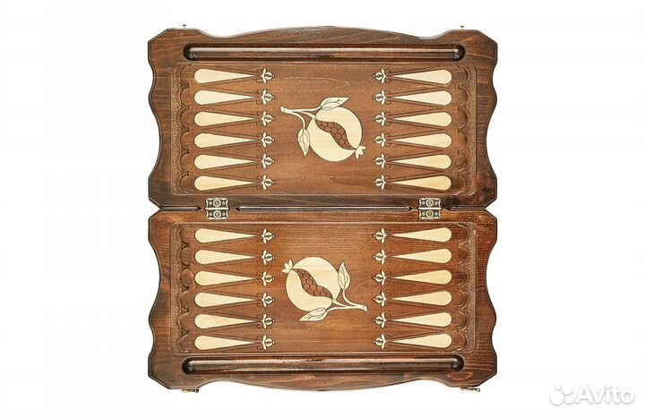 Нарды и шашки резные Арцах 64 х 60 см Бук Армения 62450