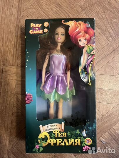 Музыкальная кукла Фея новая