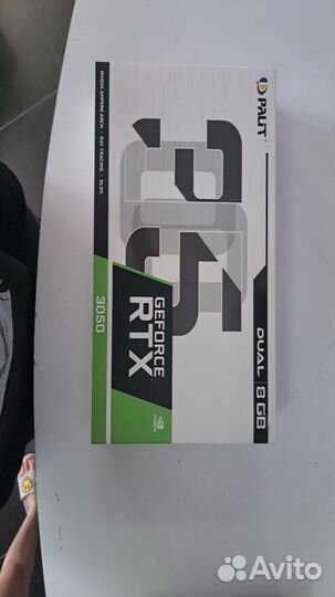 Видеокарта rtx 3050 8gb