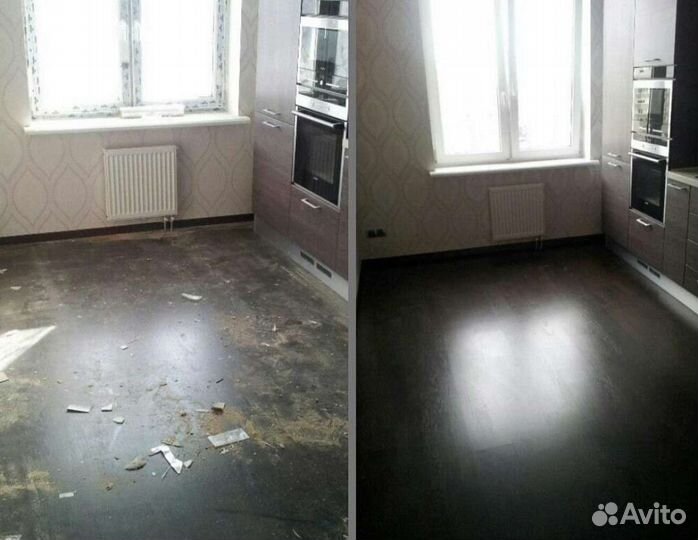 Уборка после ремонта, уборка домов, мойка окон