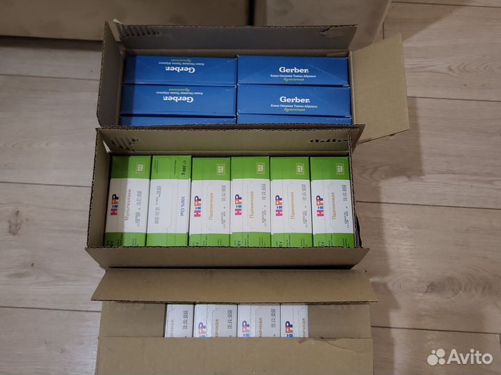 Детская каша hipp и gerber